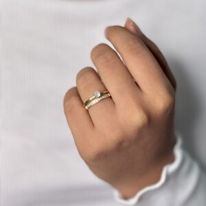 solitaire zirconia stone ring (copy)