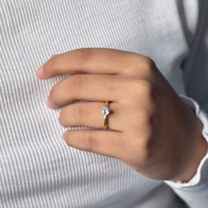 Home solitaire ring