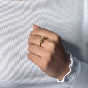 solitaire zirconia stone ring (copy)