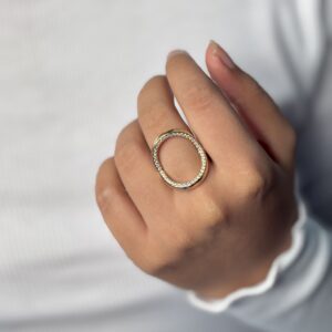 Home solitaire zirconia stone ring (copy)