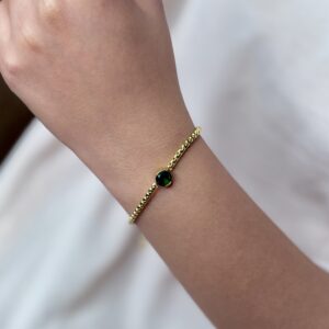 stone clover bracelet (copy)