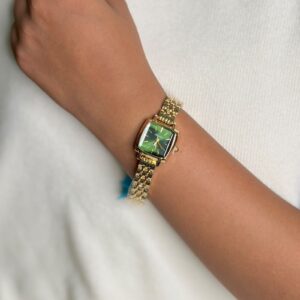 tiffany emerald vintage watch