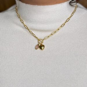 rose link necklace