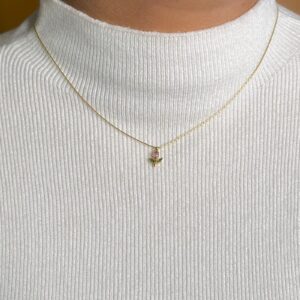princess aura necklace (pink)