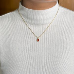 princess aura necklace (pink) (copy)